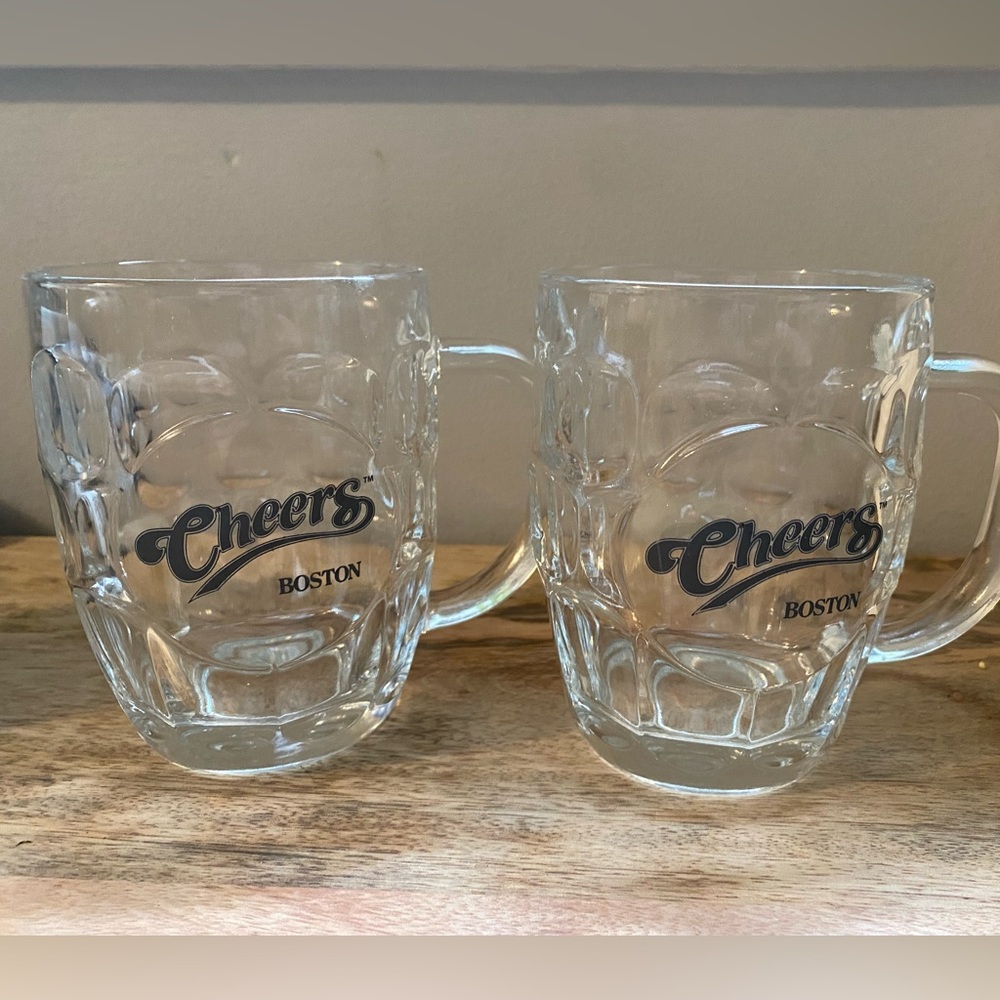 2 authentic Cheers mugs!